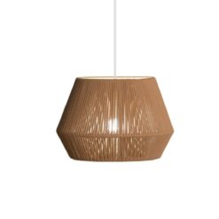 Luminária Pendente em corda náutica jônia