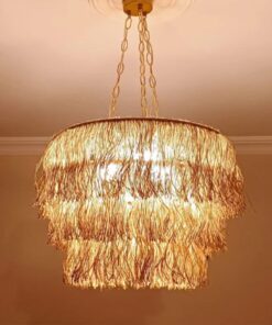 Luminária Pendente Encanto - de Fio Rami Estilo Boêmio