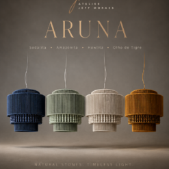 luminária pendente aruna — coleção arcana